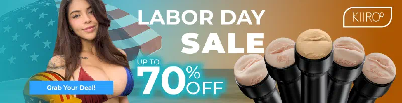Kiiroo Labor Day sale: up to 70% off