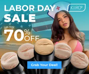 Kiiroo Labor Day sale: up to 70% off