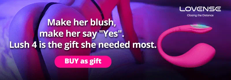 Lovense Lush 4 Bluetooth app-controlled G-spot egg vibrator