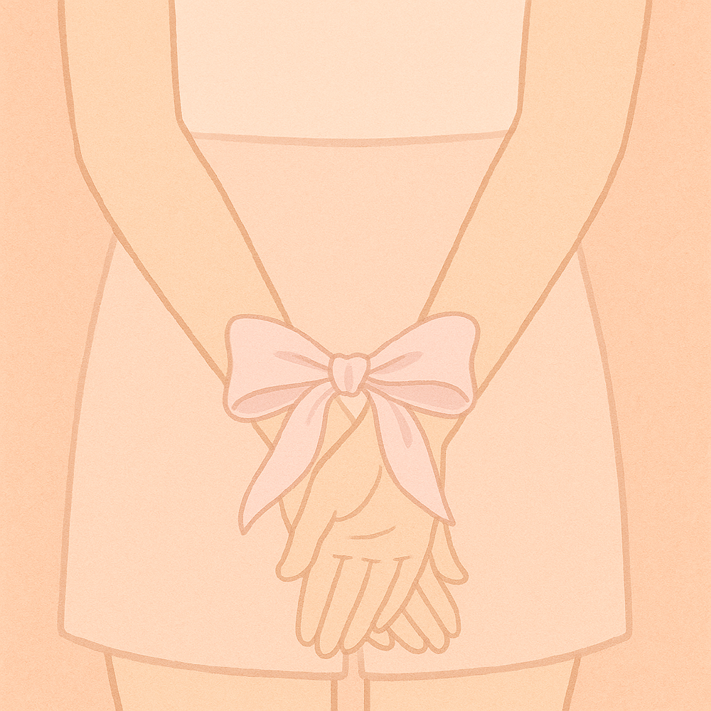 Softly bound wrists