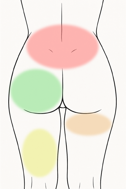 Spanking safety zones infographic