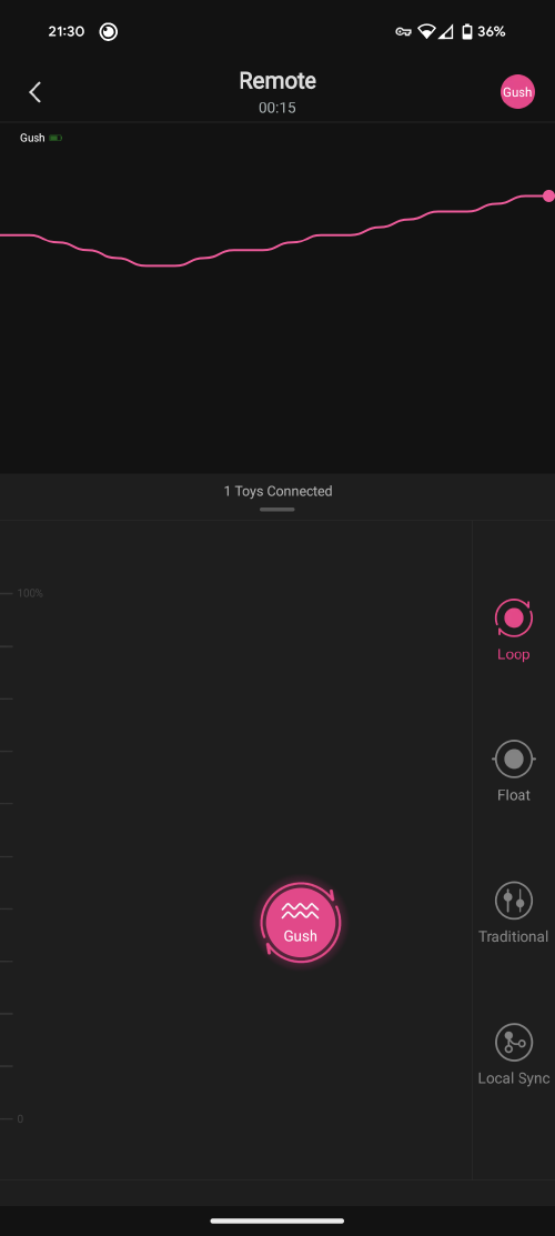 Lovense Remote App screenshot